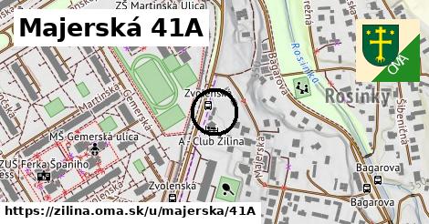 Majerská 41A, Žilina