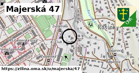 Majerská 47, Žilina