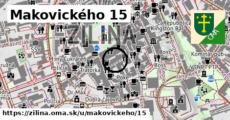 Makovického 15, Žilina