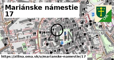 Mariánske námestie 17, Žilina