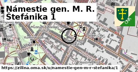 Námestie gen. M. R. Štefánika 1, Žilina