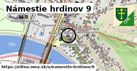 Námestie hrdinov 9, Žilina