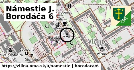 Námestie J. Borodáča 6, Žilina