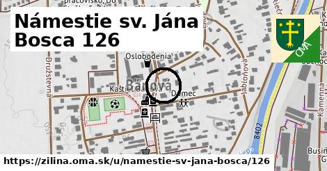 Námestie sv. Jána Bosca 126, Žilina