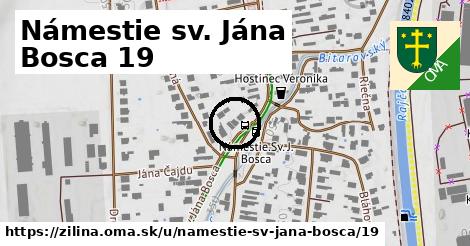 Námestie sv. Jána Bosca 19, Žilina