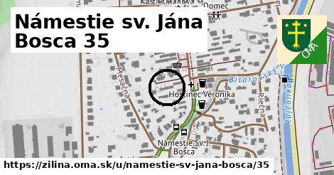 Námestie sv. Jána Bosca 35, Žilina