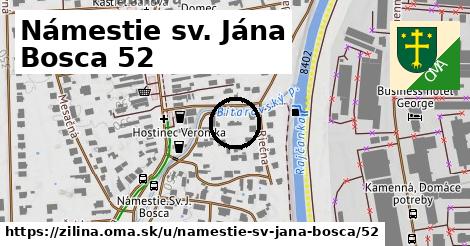 Námestie sv. Jána Bosca 52, Žilina