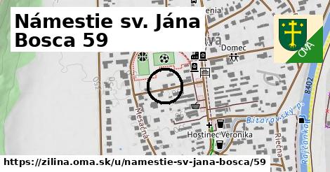 Námestie sv. Jána Bosca 59, Žilina