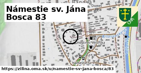 Námestie sv. Jána Bosca 83, Žilina