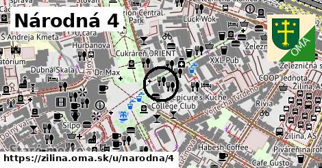 Národná 4, Žilina