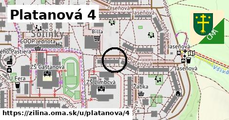 Platanová 4, Žilina