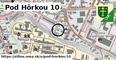 Pod Hôrkou 10, Žilina