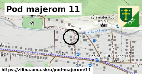 Pod majerom 11, Žilina