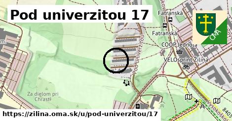 Pod univerzitou 17, Žilina