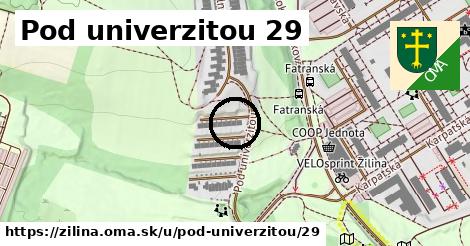 Pod univerzitou 29, Žilina