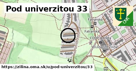 Pod univerzitou 33, Žilina