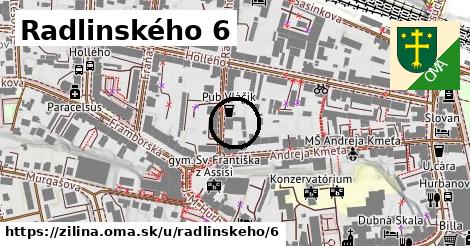 Radlinského 6, Žilina