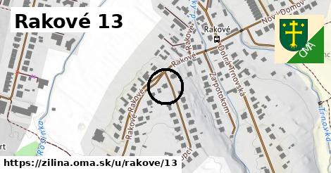 Rakové 13, Žilina