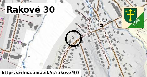 Rakové 30, Žilina