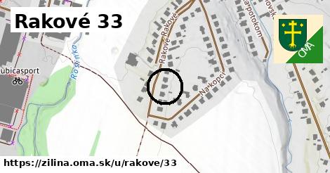 Rakové 33, Žilina