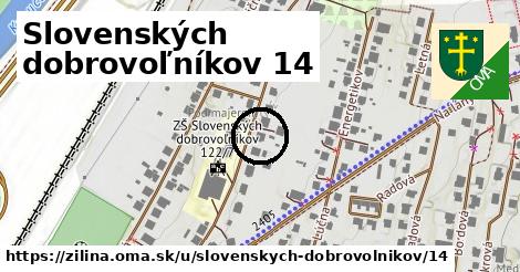 Slovenských dobrovoľníkov 14, Žilina