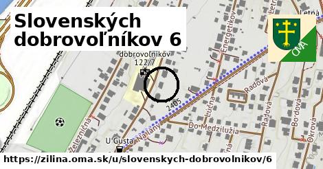 Slovenských dobrovoľníkov 6, Žilina