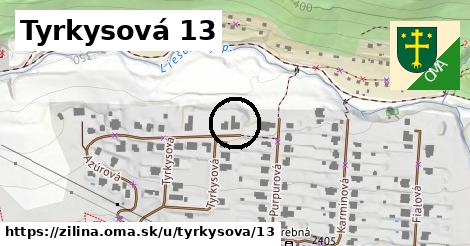 Tyrkysová 13, Žilina