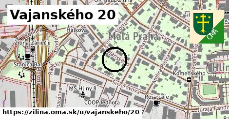 Vajanského 20, Žilina