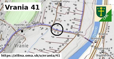 Vrania 41, Žilina