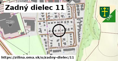 Zadný dielec 11, Žilina