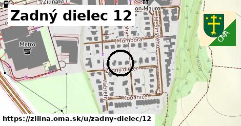 Zadný dielec 12, Žilina