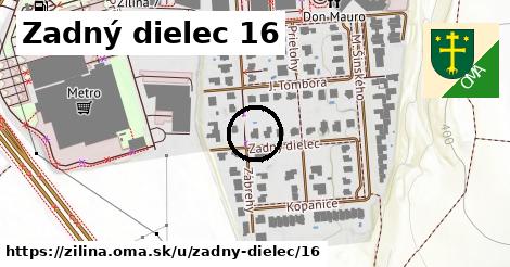 Zadný dielec 16, Žilina