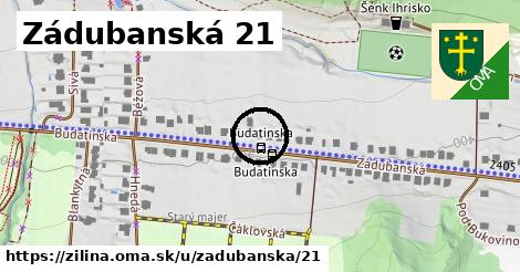 Zádubanská 21, Žilina