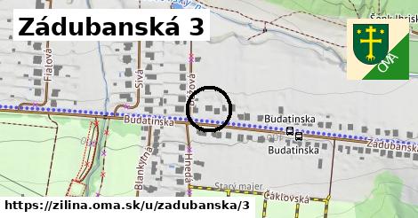 Zádubanská 3, Žilina