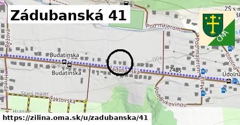 Zádubanská 41, Žilina