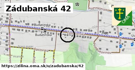 Zádubanská 42, Žilina