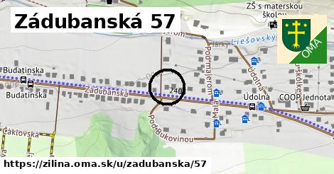 Zádubanská 57, Žilina