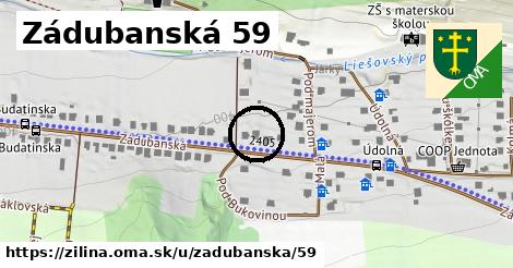 Zádubanská 59, Žilina