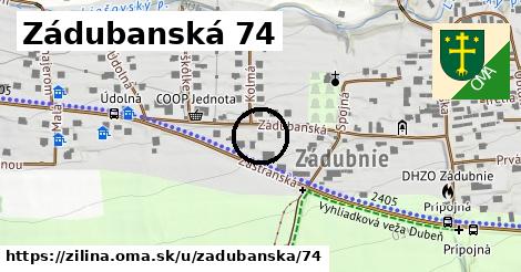 Zádubanská 74, Žilina