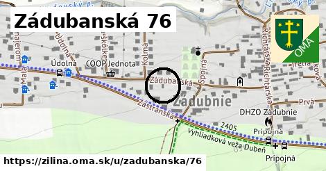 Zádubanská 76, Žilina