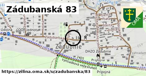 Zádubanská 83, Žilina