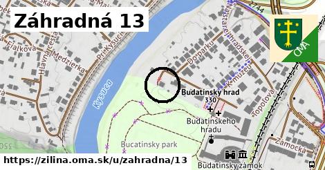 Záhradná 13, Žilina