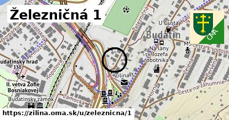 Železničná 1, Žilina