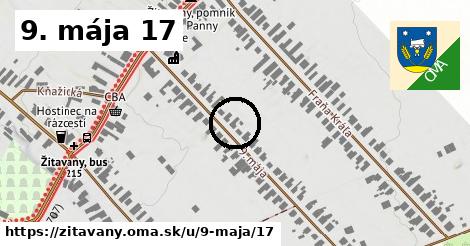 9. mája 17, Žitavany