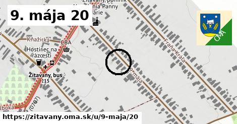 9. mája 20, Žitavany