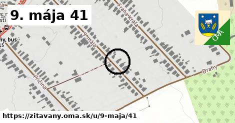 9. mája 41, Žitavany