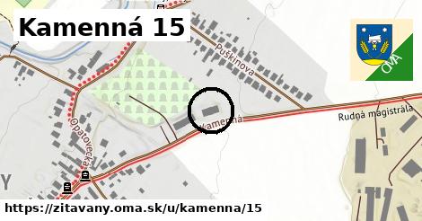 Kamenná 15, Žitavany