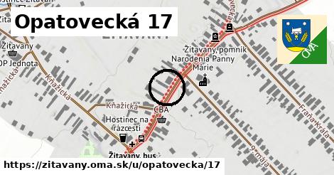 Opatovecká 17, Žitavany