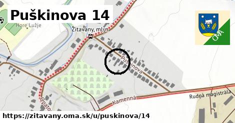 Puškinova 14, Žitavany