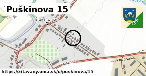 Puškinova 15, Žitavany